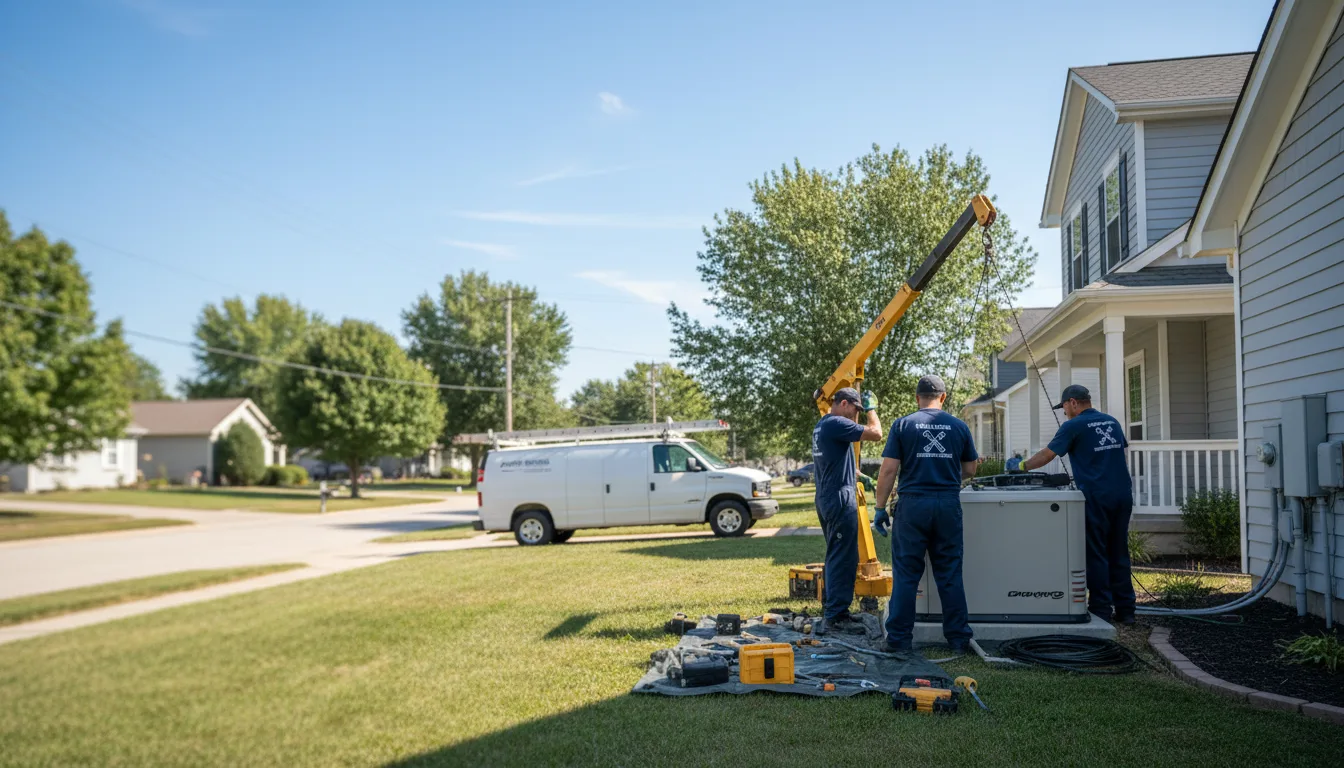 Generator Installation in Niotaze, KS near me